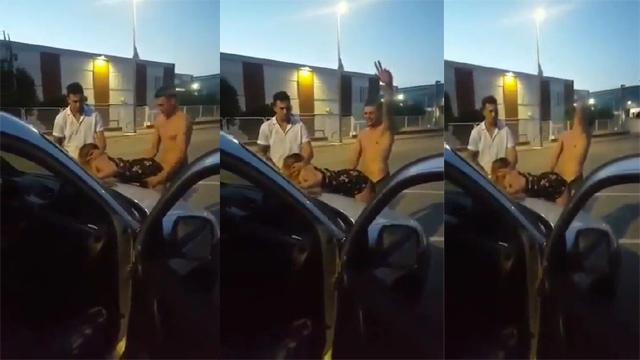 Two Friends Hardly Fucking A Street Prostitute Video HD